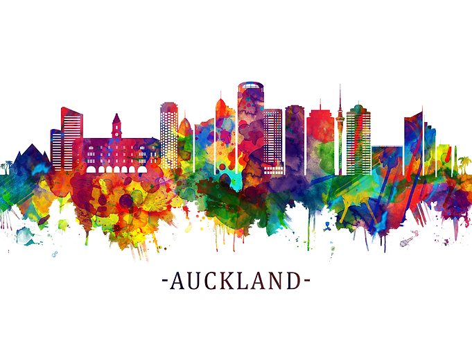 Auckland Skyline