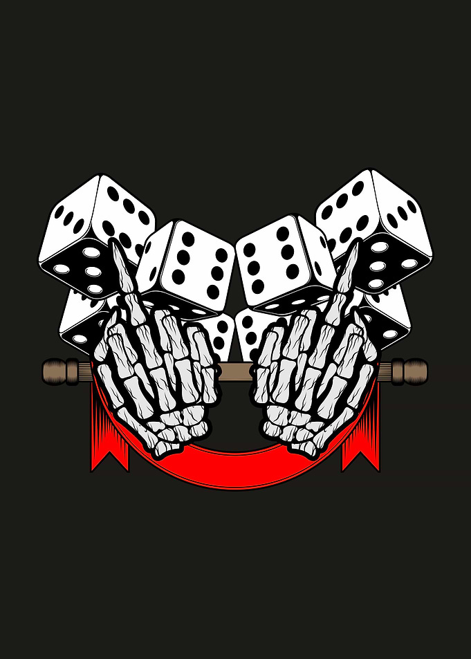 hand fuck with dice