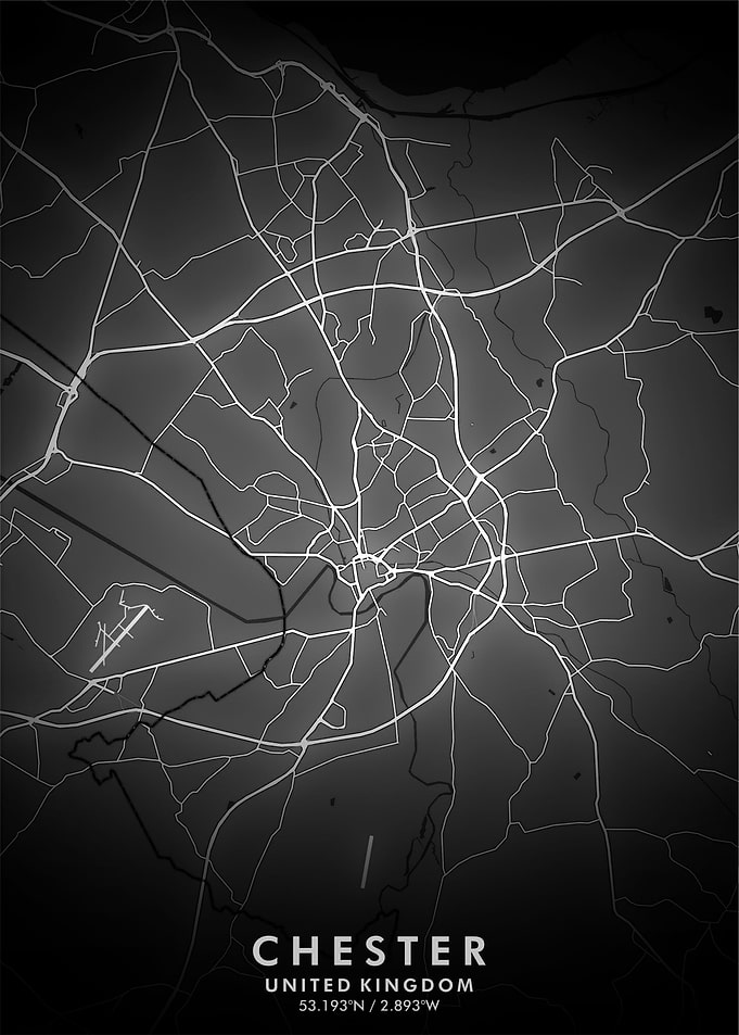 Chester Map Posters