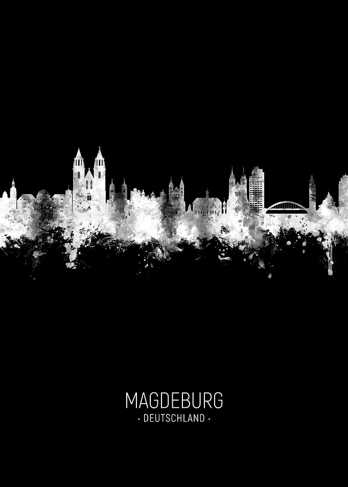 Magdeburg Skyline