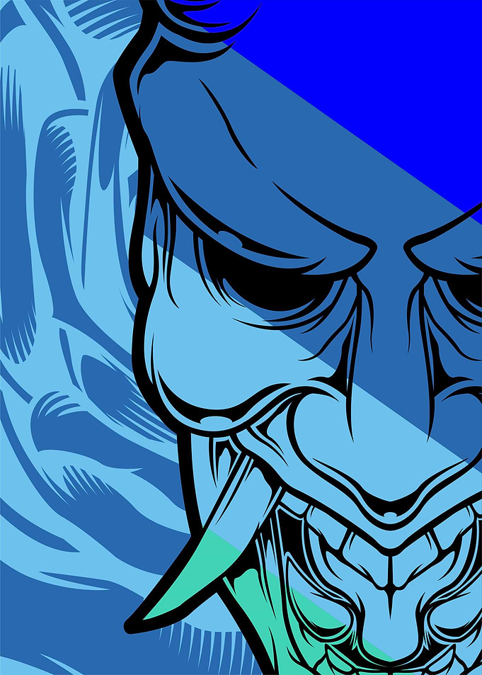 demon blue