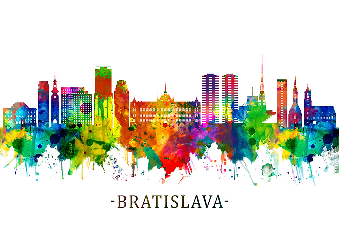 Bratislava Skyline