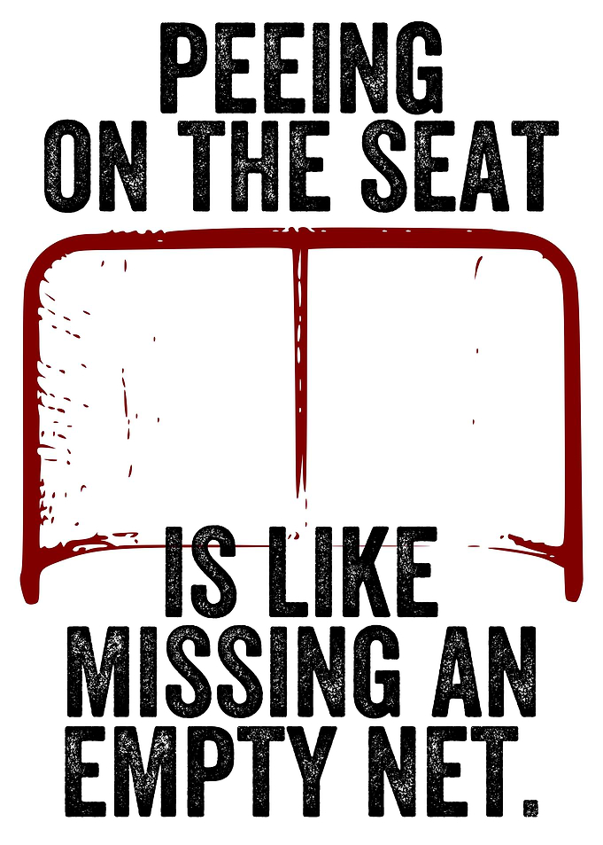 Funny Bathroom Empty Net