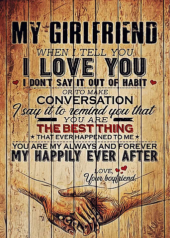 To my Girlfriend