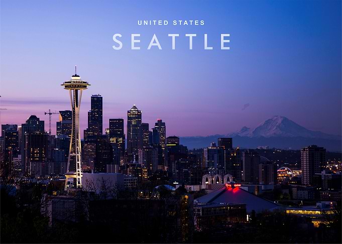 Seattle night view