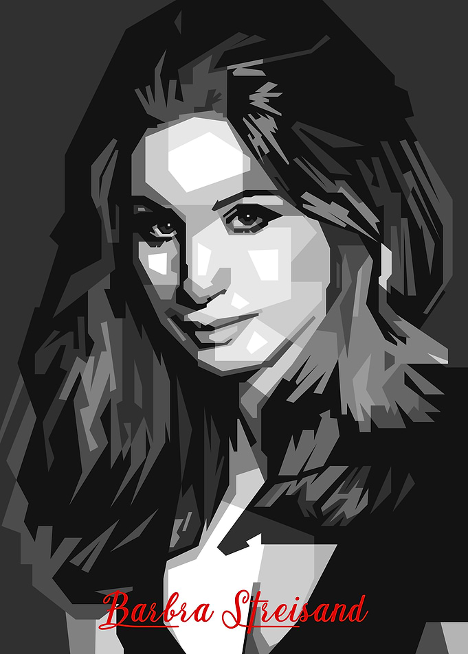 Barbra Streisand BW