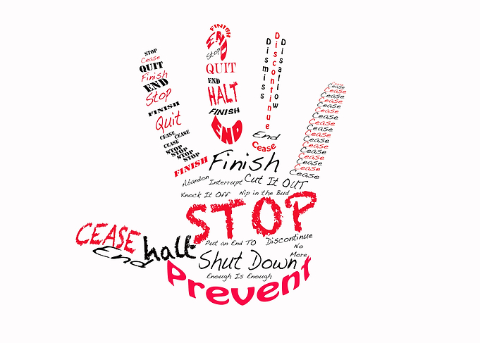 Illustrated Stop Sign