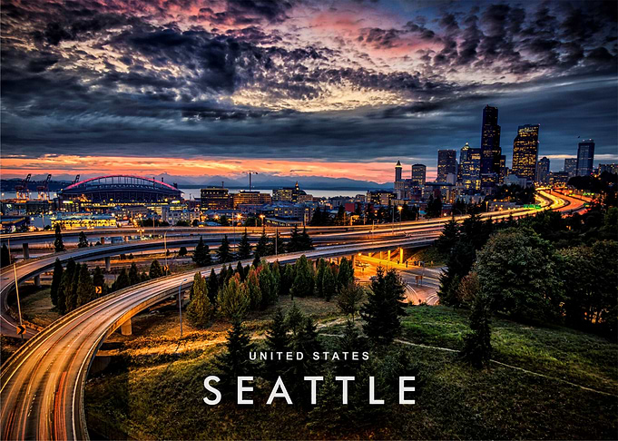 Seattle city night