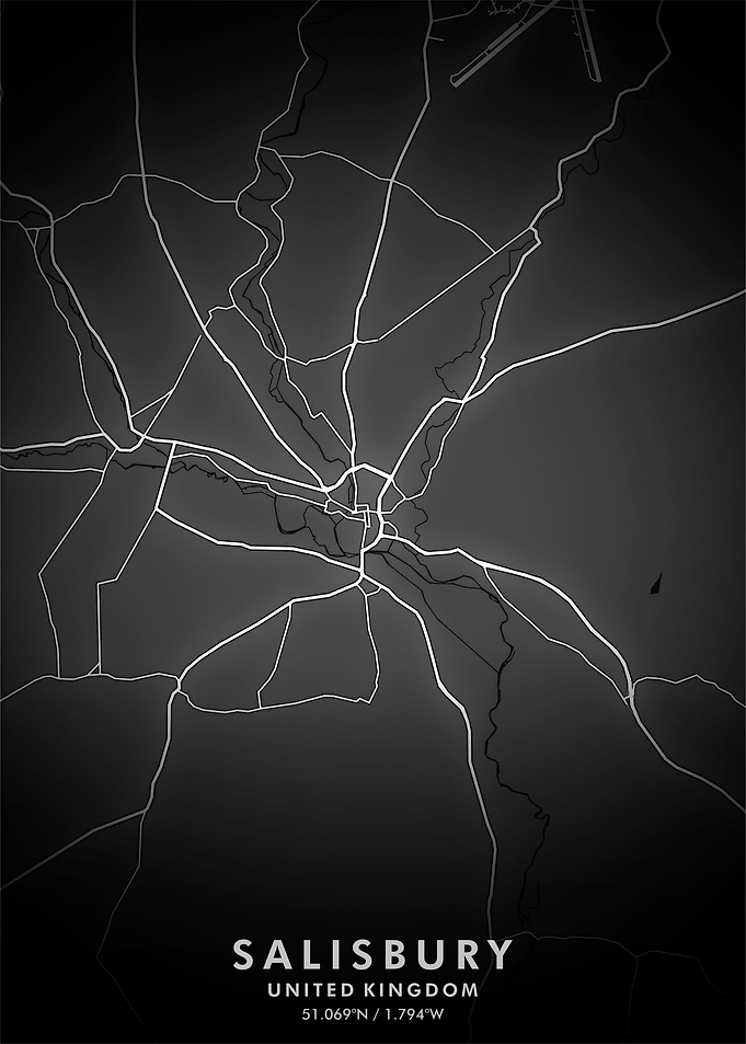 Salisbury Map Posters