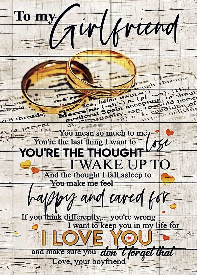 To my Girlfriend