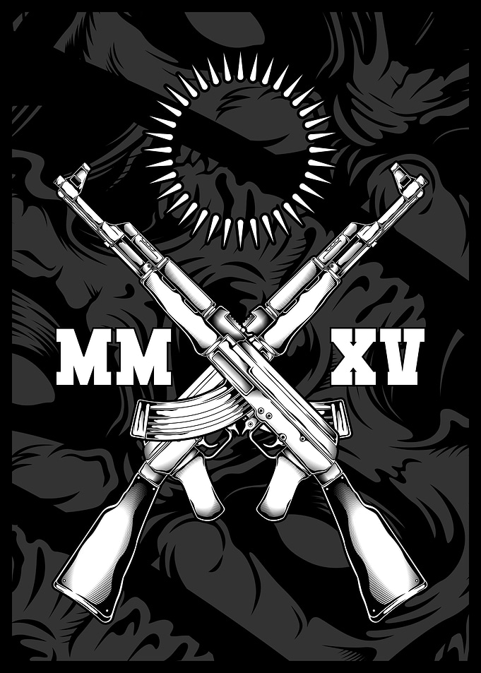 weapon AK 42 gun