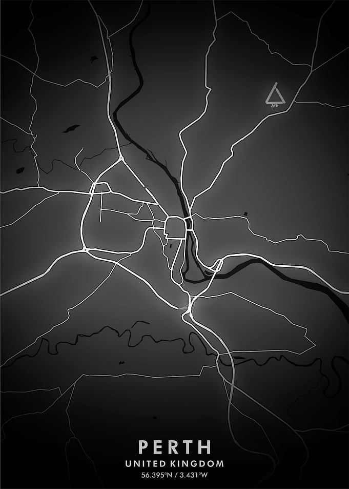 Perth Map Posters