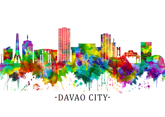 Davao City Skyline