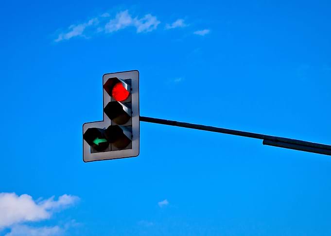 Traffic Light Go Left