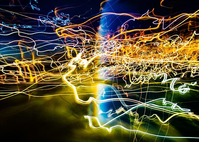 Night is just a blur