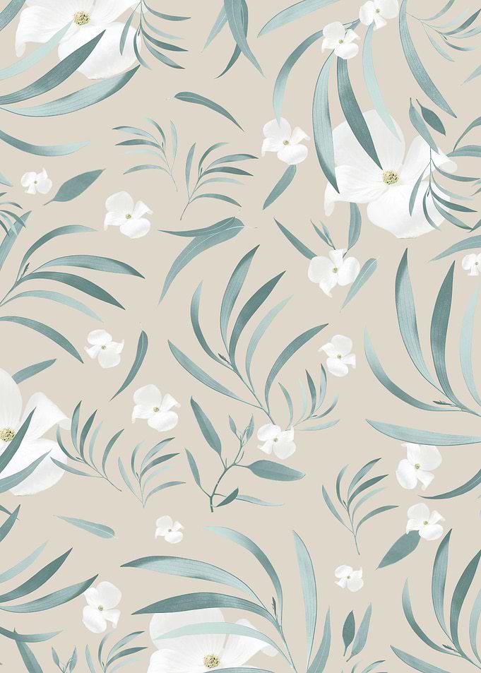 Eucalyptus Flower Pattern