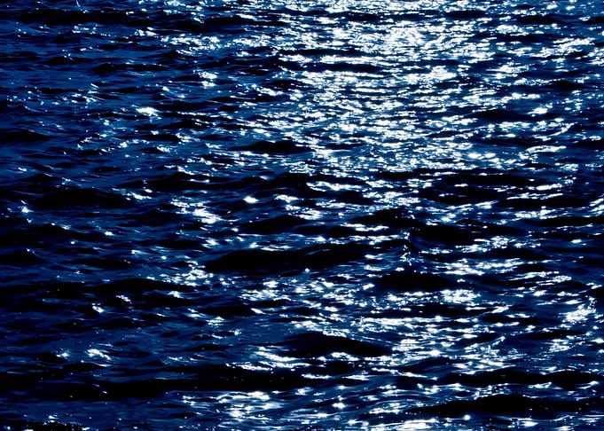 Water sparkles