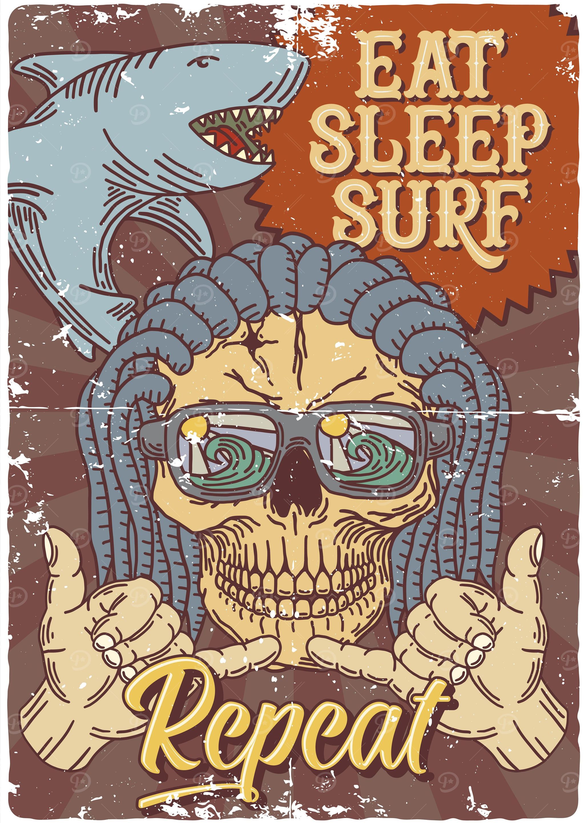 Eat sleep surf repeat