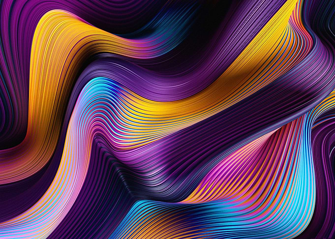 abstract waves background