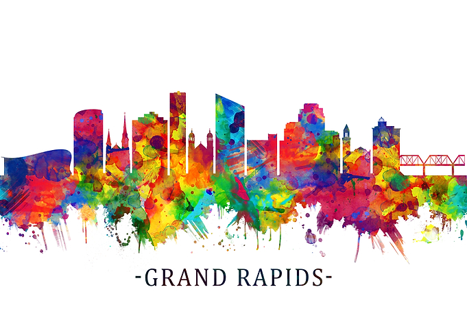 Grand Rapids Skyline