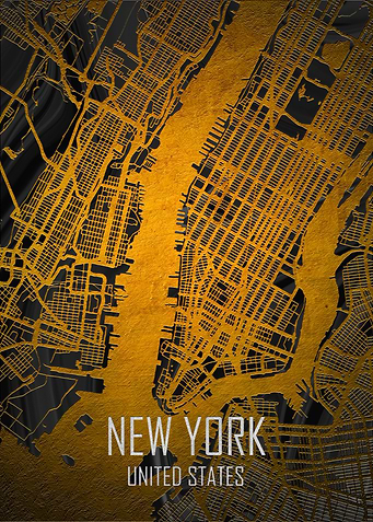 New York Marble Black Gold