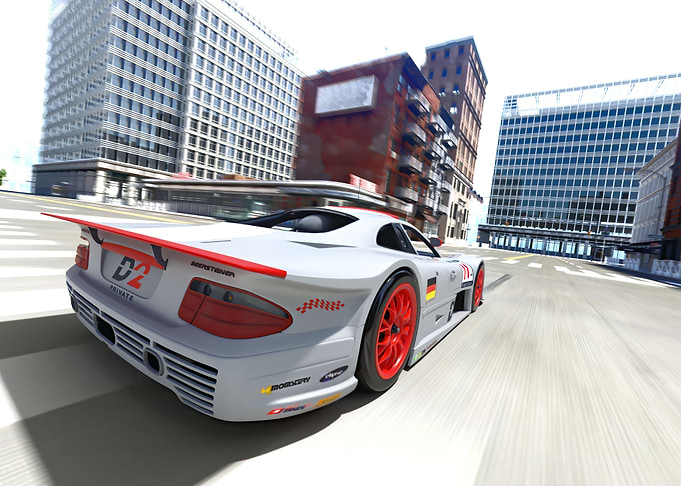 Red Racing Car