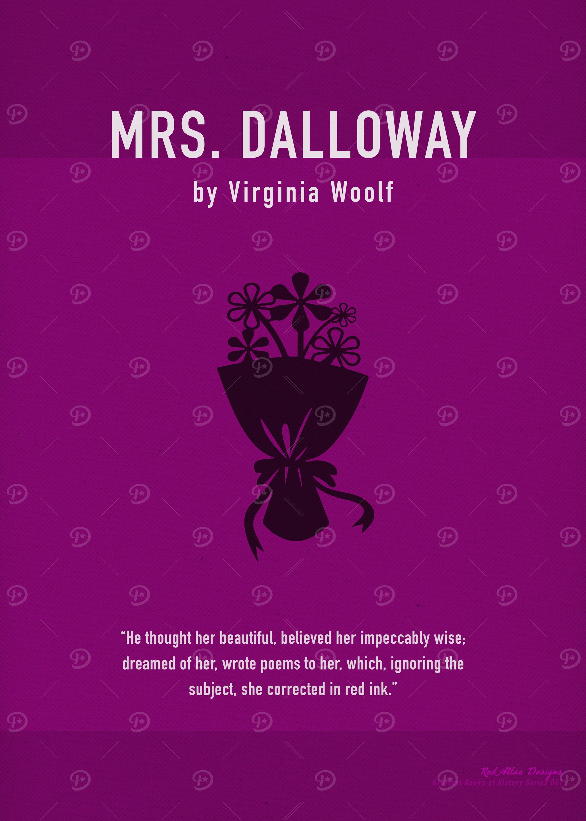 Mrs Dalloway Book Art