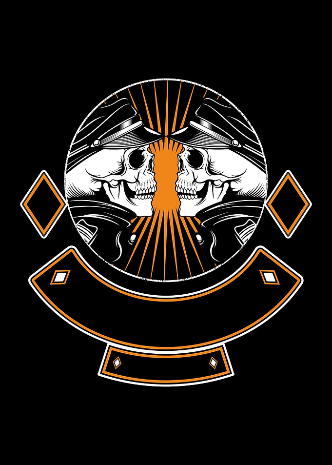 two skulls