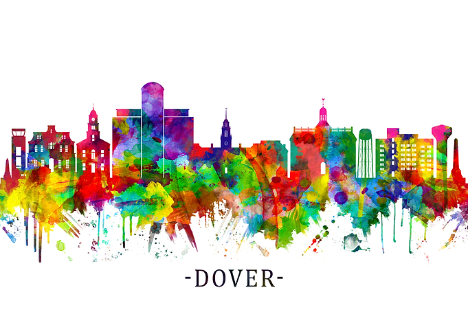 Dover Delaware Skyline