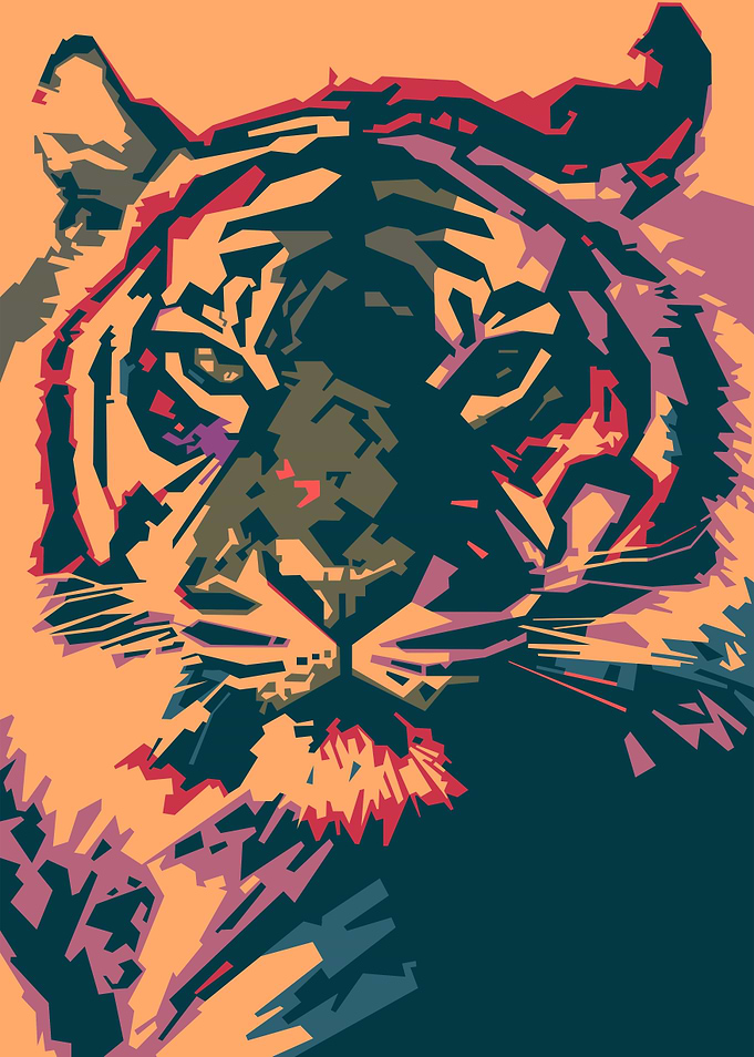 Tiger face