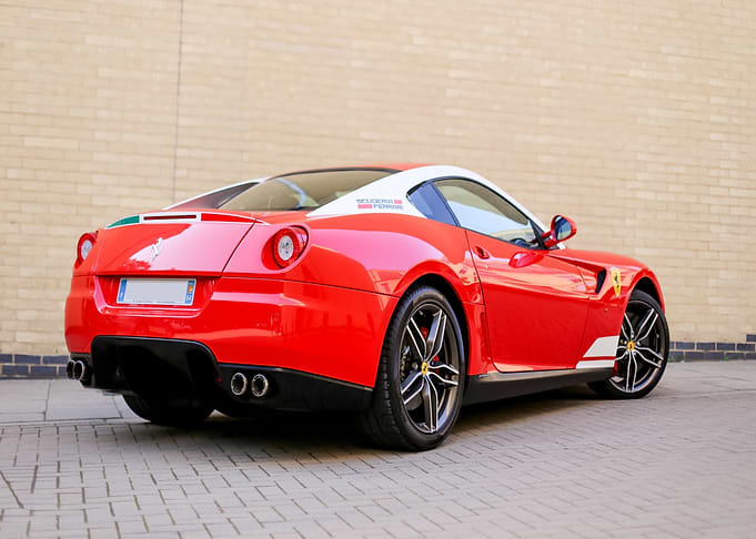 red sport automobile