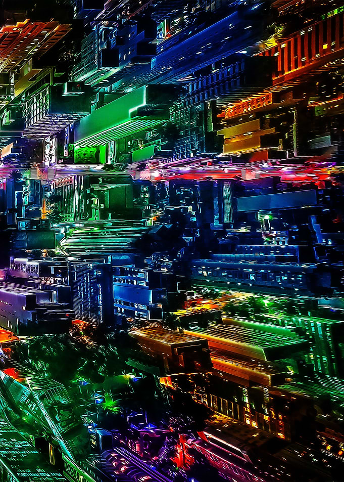 Cyberpunk City 3 of 3