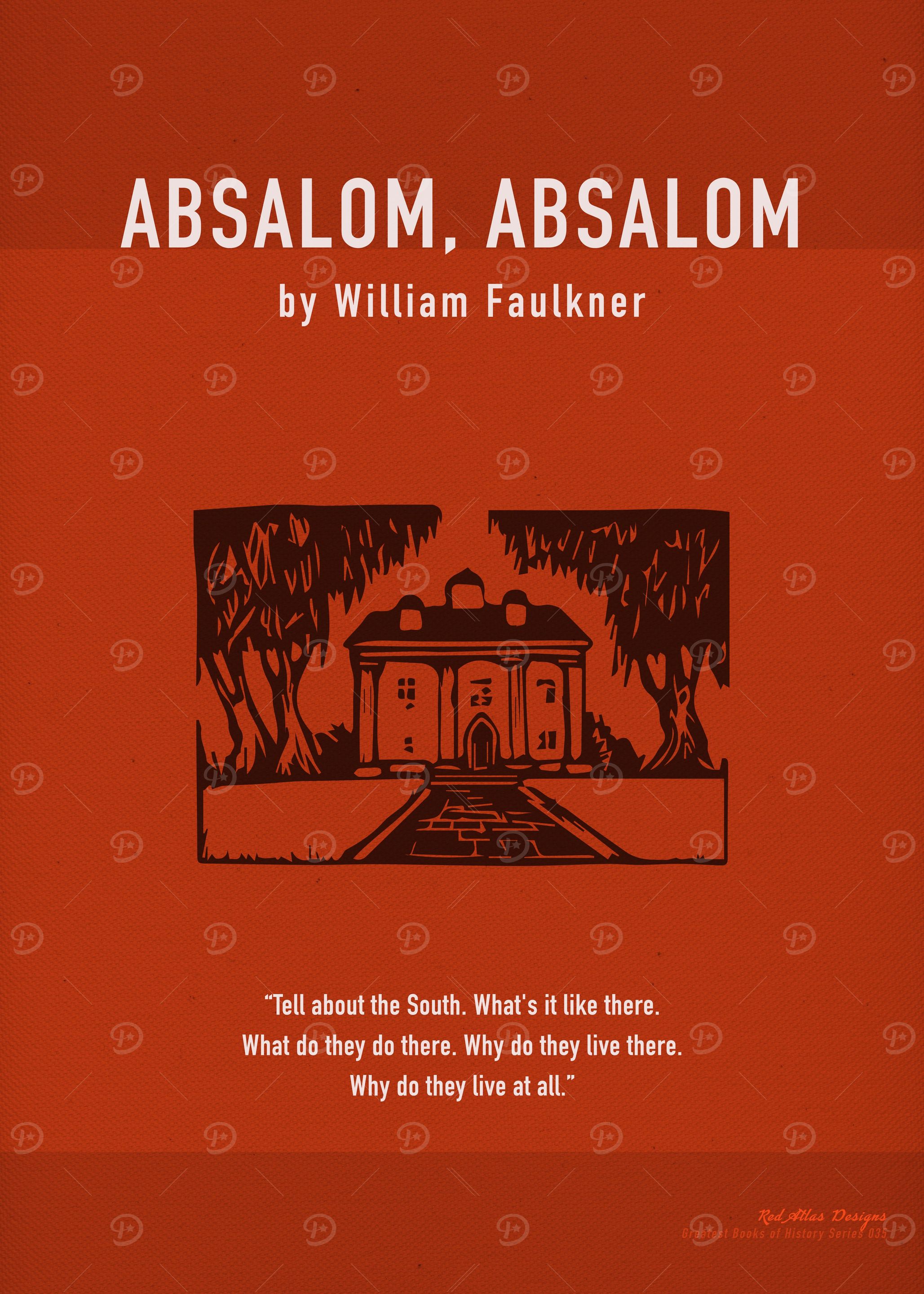 Absalom Absalom Book Art