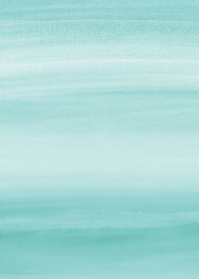Aqua Blue Watercolor 2