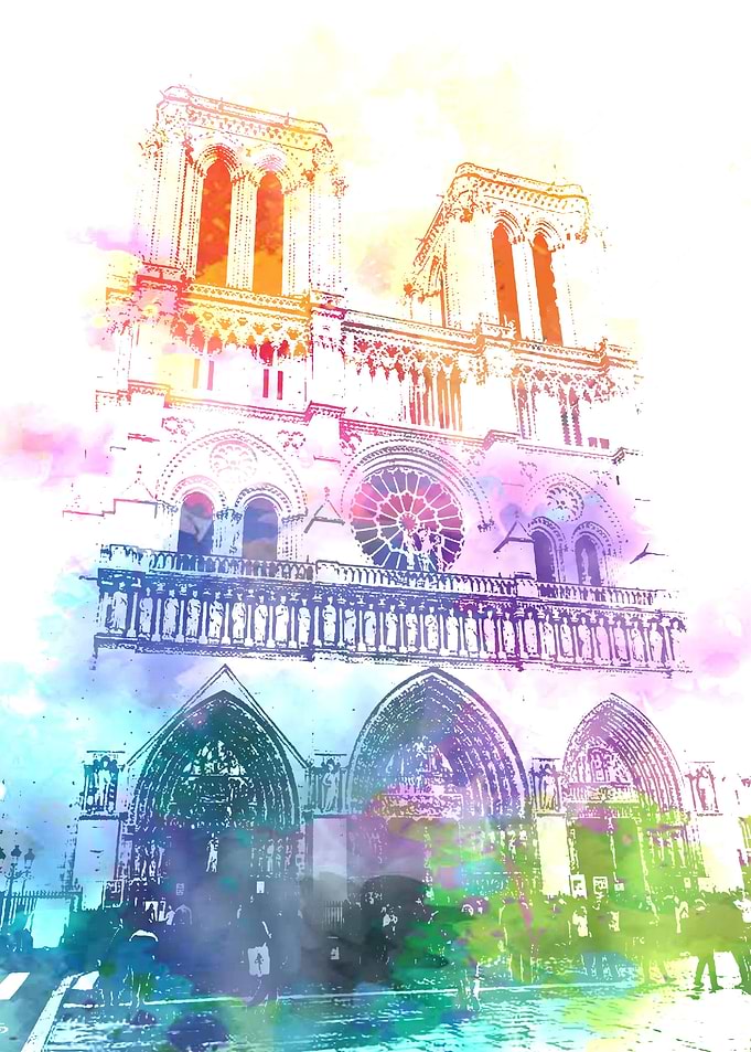 York Minster Colorfull