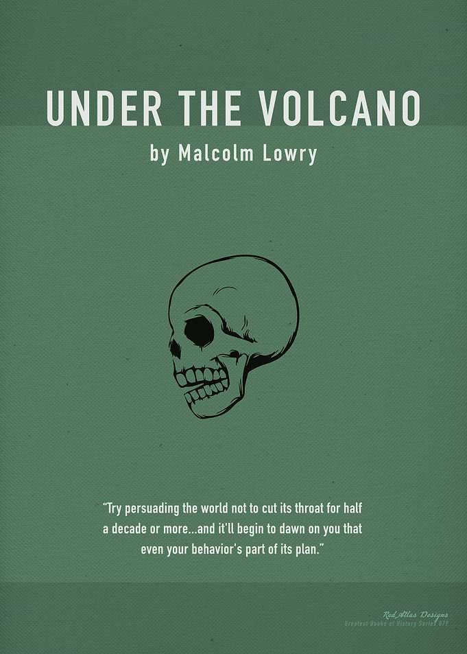 Under The Volcano Book Art