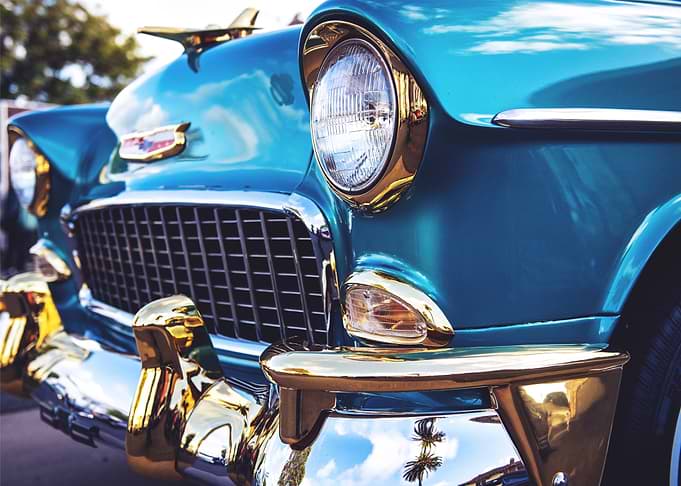 chevroled blue air bel