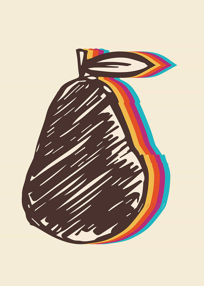 Cute Avocado Rainbow 2