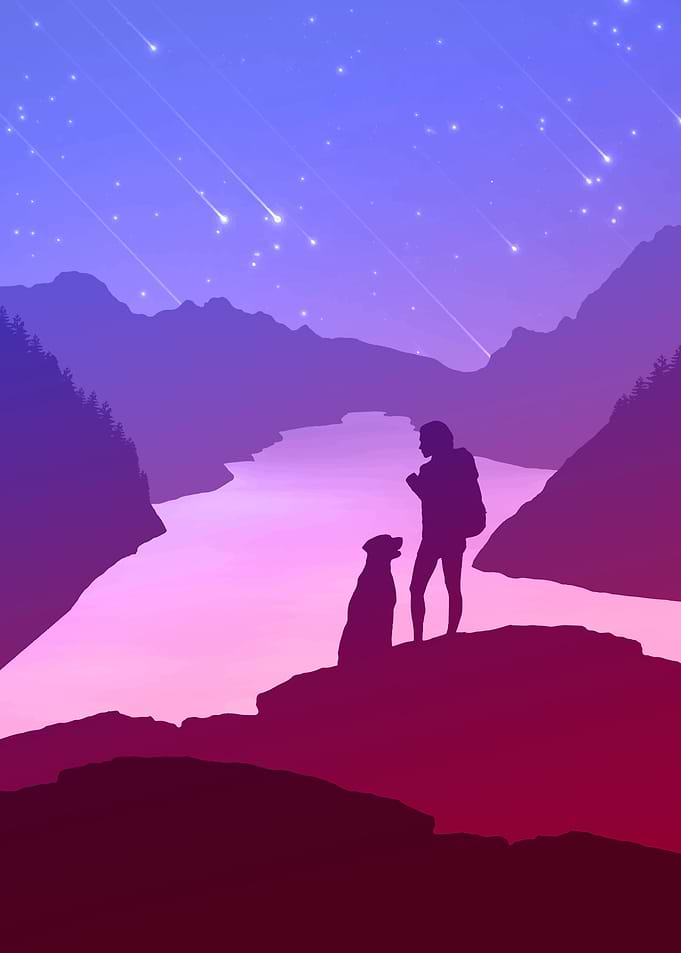 Female Hiker adventurer