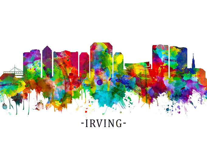 Irving Texas Skyline