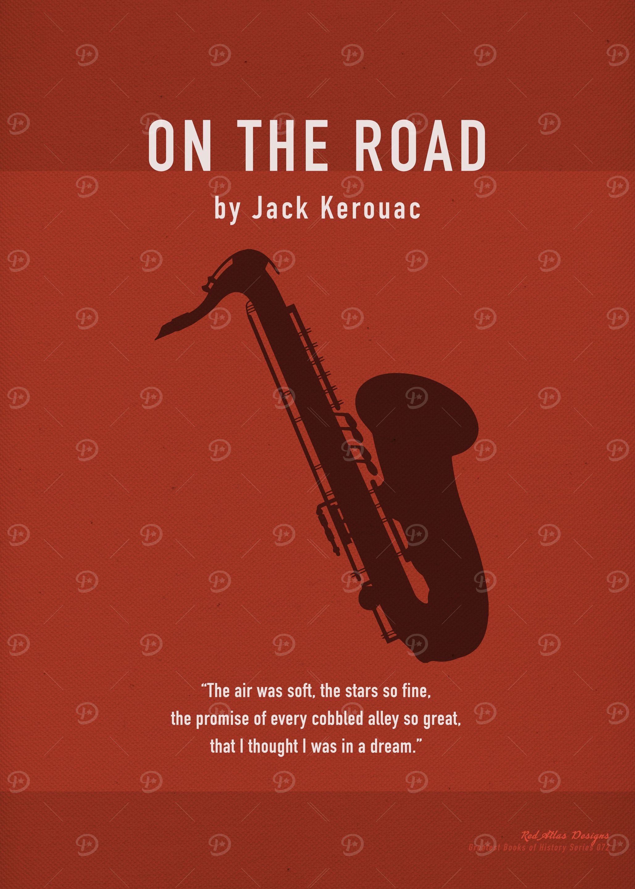 On The Road Kerouac Art
