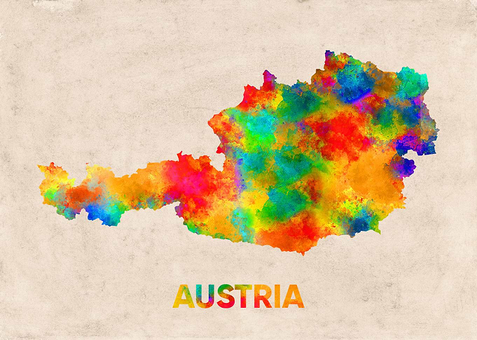austria map