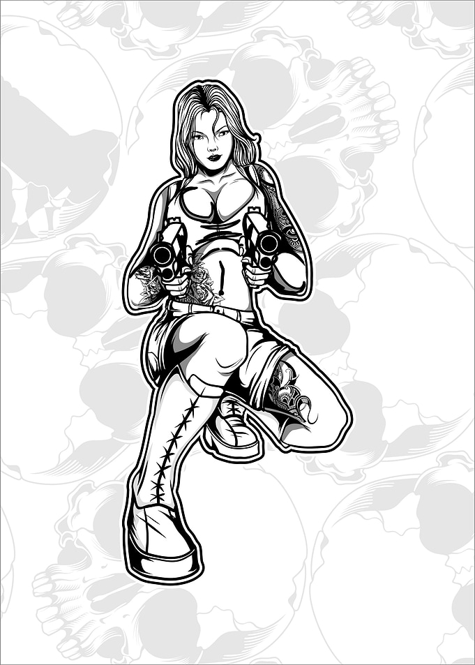 women mafia bandit