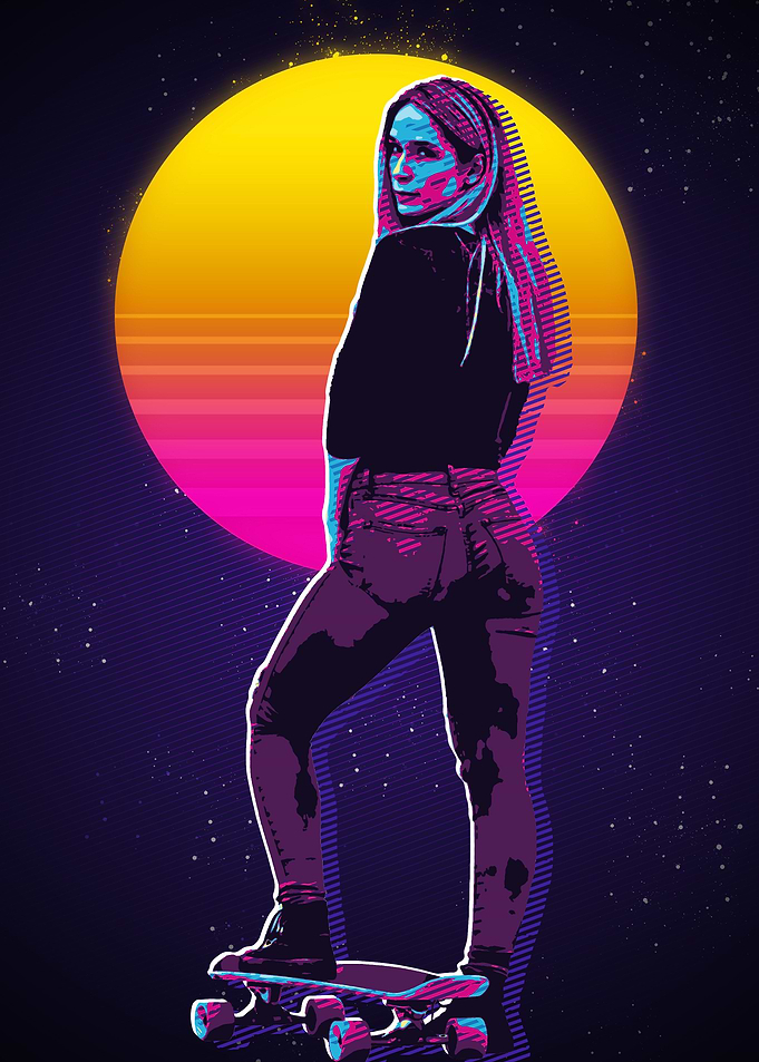 SKATER GIRL