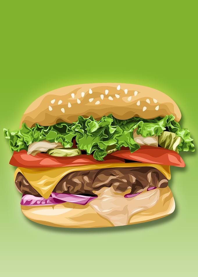 HAMBURGER OR KRABBY PATTY