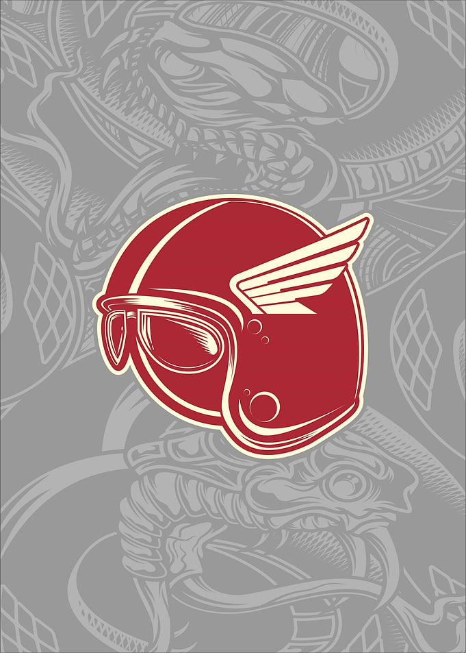 helmet cafe racer