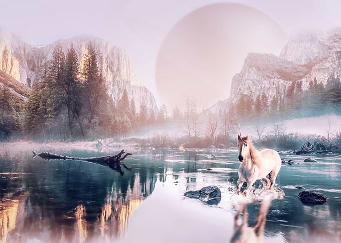 Ride little Unicorn