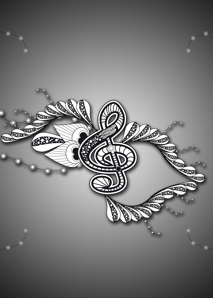 Elegant clef