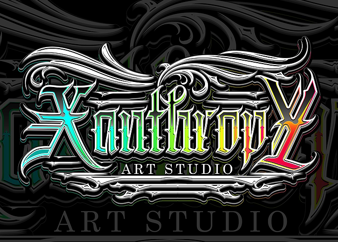 XANTHROPY LETTERING
