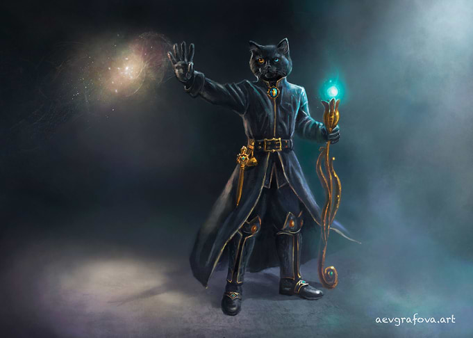 Black Magic Cat